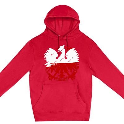 Poland Gift For Polish Poland Polska Krakoau Premium Pullover Hoodie