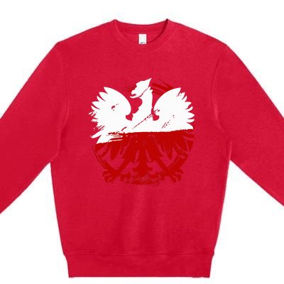 Poland Gift For Polish Poland Polska Krakoau Premium Crewneck Sweatshirt