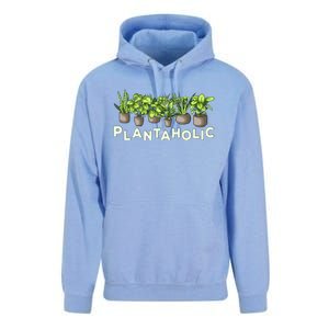 Plantaholic Gift Funny Plants Lover / Gardening Gardener Joke Gift Unisex Surf Hoodie