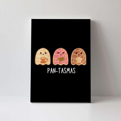 Pantasmas Ghost Funny Spooky Conchas Mexican Ghost Canvas