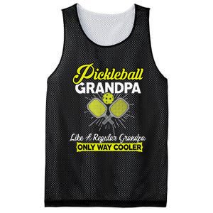 Pickleball Grandpa Funny Player Pickle Ball Mesh Reversible Basketball Jersey Tank