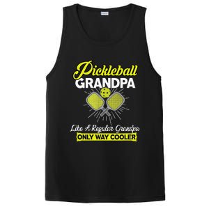 Pickleball Grandpa Funny Player Pickle Ball PosiCharge Competitor Tank