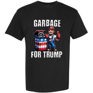 Proud Garbage For Trump Supporter Garbage Trump Supporter Garment-Dyed Heavyweight T-Shirt