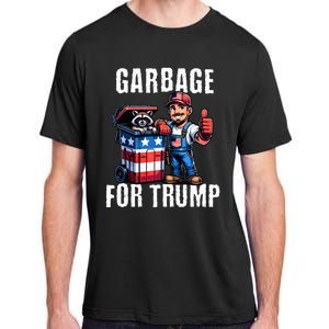 Proud Garbage For Trump Supporter Garbage Trump Supporter Adult ChromaSoft Performance T-Shirt