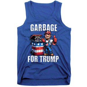 Proud Garbage For Trump Supporter Garbage Trump Supporter Tank Top