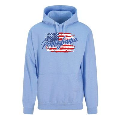 Pennsylvania Gift Funny Unisex Surf Hoodie