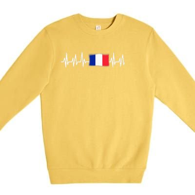 Paris Gifts France French Eiffel Tower Soccer Francois Premium Crewneck Sweatshirt