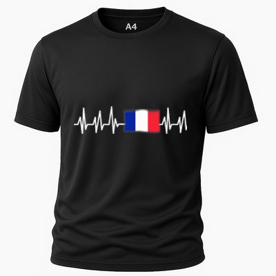 Paris Gifts France French Eiffel Tower Soccer Francois Cooling Performance Crew T-Shirt