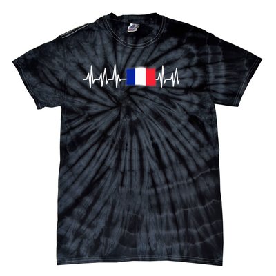 Paris Gifts France French Eiffel Tower Soccer Francois Tie-Dye T-Shirt