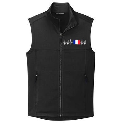 Paris Gifts France French Eiffel Tower Soccer Francois Collective Smooth Fleece Vest