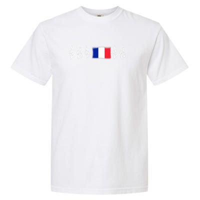 Paris Gifts France French Eiffel Tower Soccer Francois Garment-Dyed Heavyweight T-Shirt