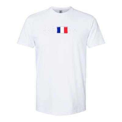 Paris Gifts France French Eiffel Tower Soccer Francois Softstyle CVC T-Shirt