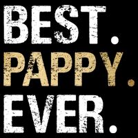 Pappy Gift From Granddaughter Grandson Best Pappy Ever Gift Backpack