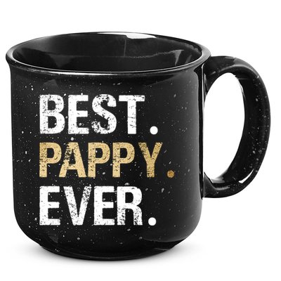 Pappy Gift From Granddaughter Grandson Best Pappy Ever Gift 15oz Campfire Ceramic Mug