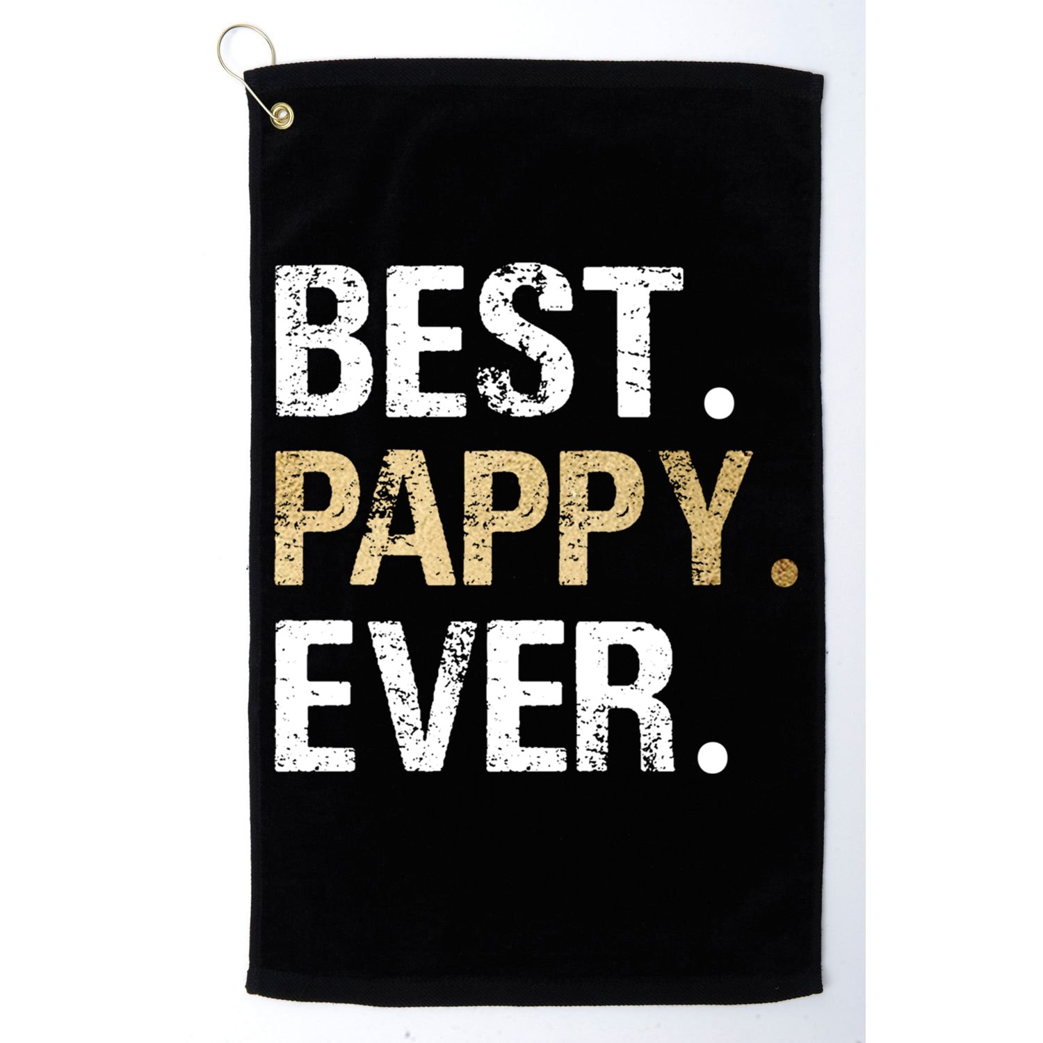 Pappy Gift From Granddaughter Grandson Best Pappy Ever Gift Golf Towel