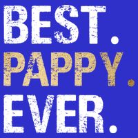 Pappy Gift From Granddaughter Grandson Best Pappy Ever Gift Long Sleeve Shirt