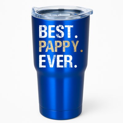 Pappy Gift From Granddaughter Grandson Best Pappy Ever Gift Tumbler