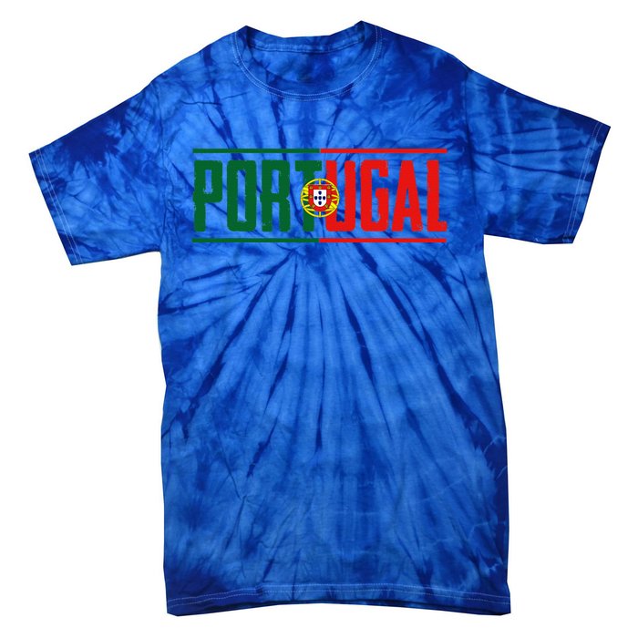 Portugal Gift For Any Portuguese Tie-Dye T-Shirt