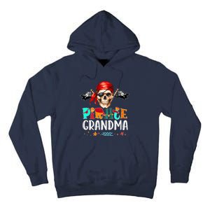 Pirate Grandma Funny Birthday Pirate Day Family Matching Tall Hoodie