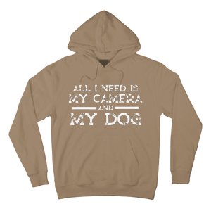 Photographer Gift Funny Photography Fan Camera And Dog Hoodie