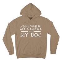 Photographer Gift Funny Photography Fan Camera And Dog Hoodie