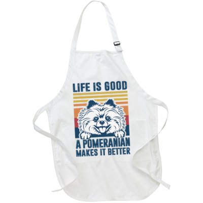Pomeranian Gifts For Dog Mom Dog Dad Pomeranian Apron