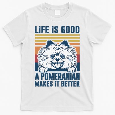 Pomeranian Gifts For Dog Mom Dog Dad Pomeranian T-Shirt