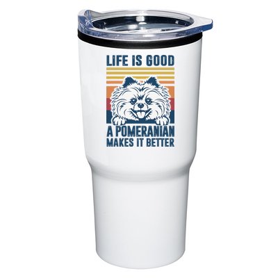 Pomeranian Gifts For Dog Mom Dog Dad Pomeranian Tumbler