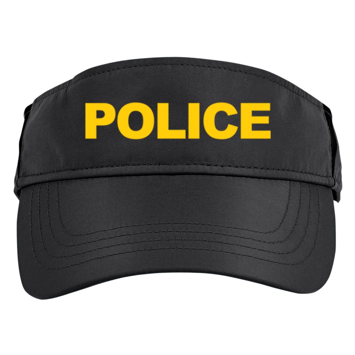 Police Gift Front And Back Print Police Law Enforcet Adult Drive Performance Visor