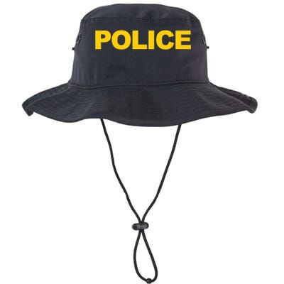 Police Gift Front And Back Print Police Law Enforcet Bucket Hat