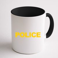 Police Gift Front And Back Print Police Law Enforcet Mug