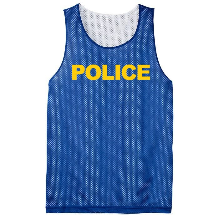 Police Gift Front And Back Print Police Law Enforcet Mesh Reversible Basketball Jersey Tank