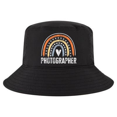 Photographer Gifts For Women Funny Rainbow Photography Cool Comfort Performance Bucket Hat