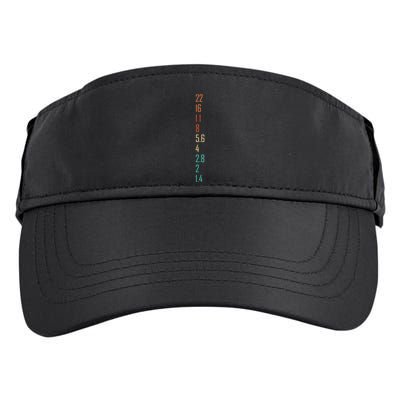 Photographer Gift For Photography Lover Aperture Camera Lens Adult Drive Performance Visor