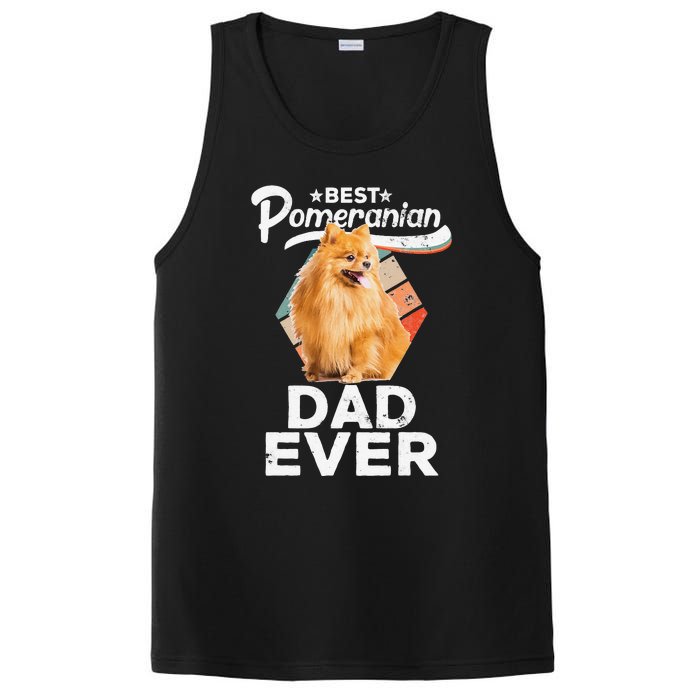 Pomeranian Gifts for Best Pomeranian Dad Ever PosiCharge Competitor Tank