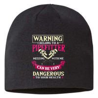 Pipefitter Gifts Funny Plumber Plumbing Pipefitter Wife Sustainable Beanie