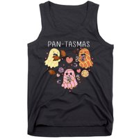 Pantasmas Ghost Funny Spooky Conchas Mexican Ghost Halloween Gift Tank Top