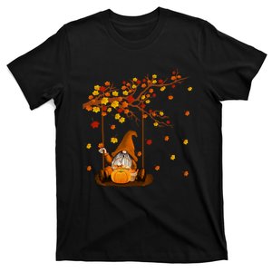 Pumpkin Gnomes Fall Autumn Cute Halloween Thanksgiving Gift T-Shirt