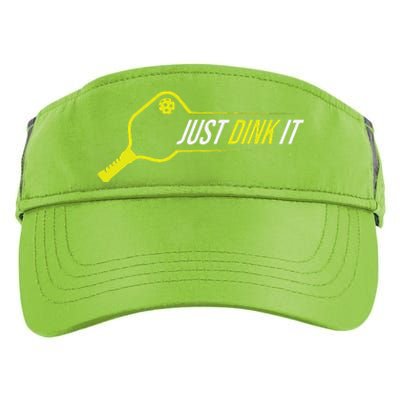 Pickleball Gift Funny Just Dink It Pickleball Adult Drive Performance Visor