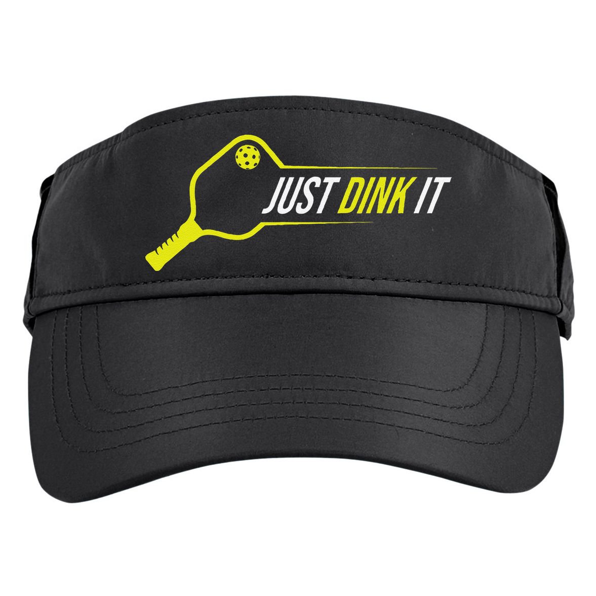 Pickleball Gift Funny Just Dink It Pickleball Adult Drive Performance Visor