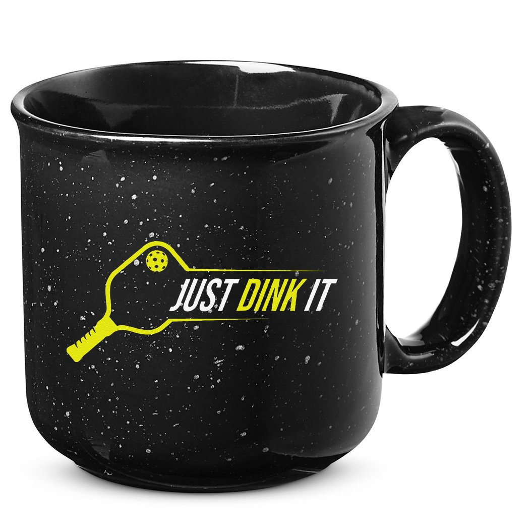 Pickleball Gift Funny Just Dink It Pickleball 15oz Campfire Ceramic Mug