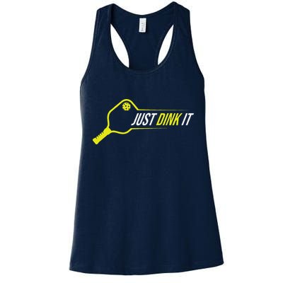 Pickleball Gift Funny Just Dink It Pickleball Womens Tank Top