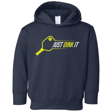 Pickleball Gift Funny Just Dink It Pickleball Toddler Hoodie