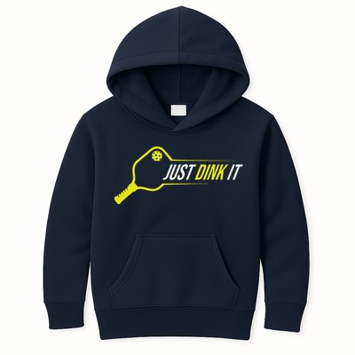 Pickleball Gift Funny Just Dink It Pickleball Kids Hoodie