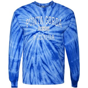 Punta Gorda Florida Fl Tie-Dye Long Sleeve Shirt