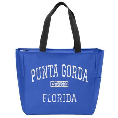 Punta Gorda Florida Fl Zip Tote Bag