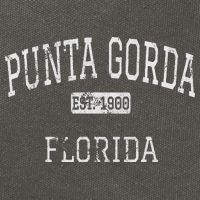 Punta Gorda Florida Fl Cotton Canvas Backpack