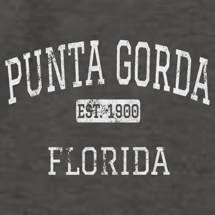 Punta Gorda Florida Fl Vector Backpack