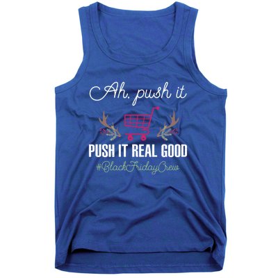 Putcool Giftitcool Giftrealcool Giftgood Friday Crew Squad Shopping Black Cart L Tank Top