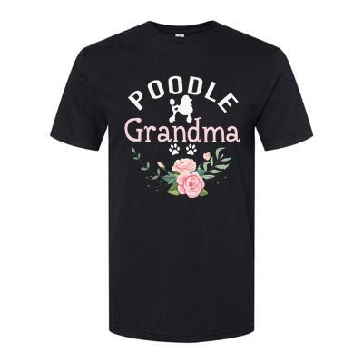 Poodle Grandma Gifts Wo Mom Poodle Dog Lover Christmas Softstyle CVC T-Shirt